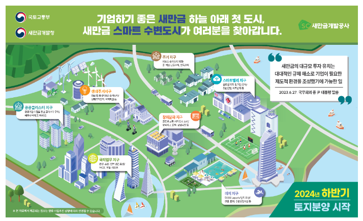 「2023 대한민국 부동산 트렌드 쇼」에서 새만금 첫 도시 소개 「2023 대한민국 부동산 트렌드 쇼」에서 새만금 첫 도시 소개