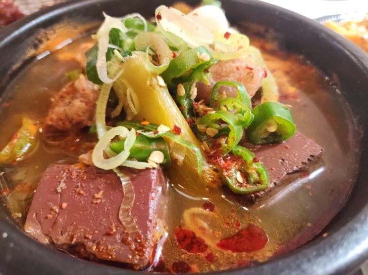  생소갈비에 기본 밑반찬 게장, 막국수, 선지해장국까지! 불당동 맛집 남영동양문천안점