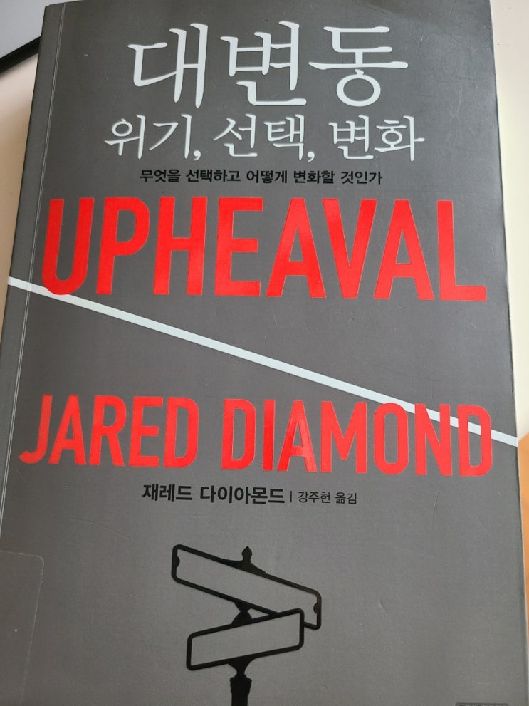 대변동 : 위기,선택,변화