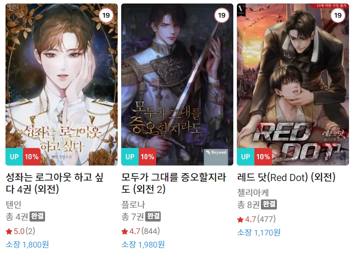 BL소설 신간) 23년 7월 21일 신간 BL소설 신간) 23년 7월 21일 신간