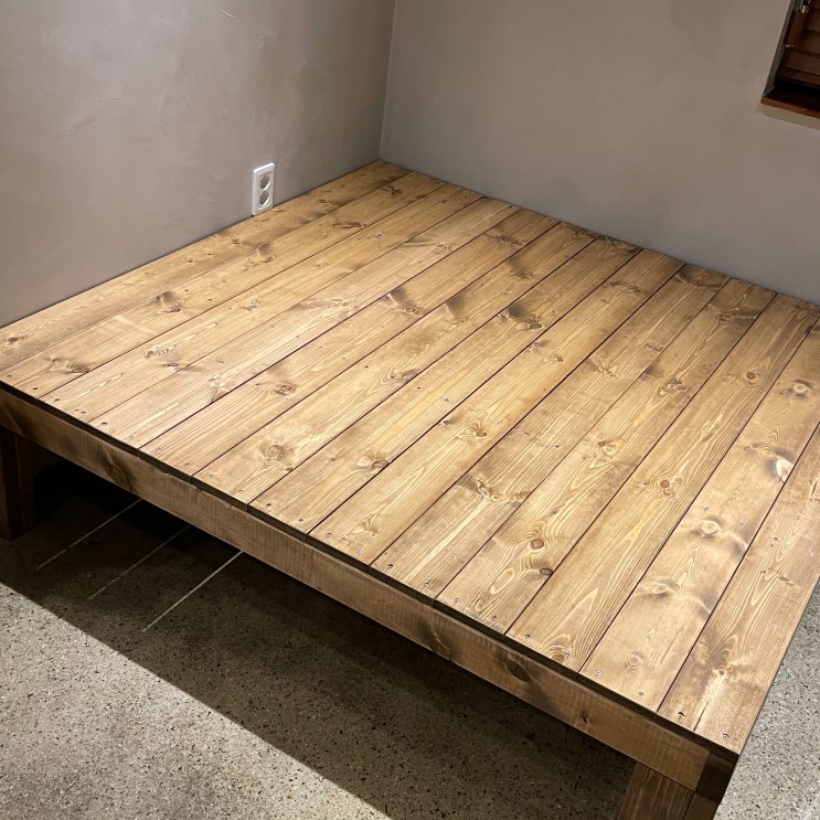  원목 DIY 야외 평상 저렴하게 구입하는 방법
