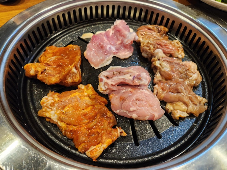  전주송천동닭갈비 [사계진미숯불닭갈비 전주송천점] 닭갈비 숯불구이 무한리필집 치킨부터 닭곰탕까지 코스로 쫙 먹고 왔어요~~
