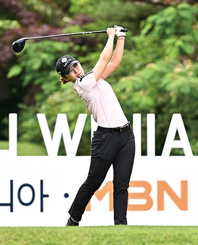 <b>황유민</b>의 드라이버샷 <b>장타</b> 비결..