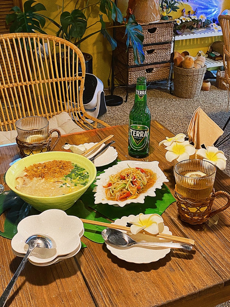  연남동태국음식 [쿤댕] 환영하는 선물도 준다