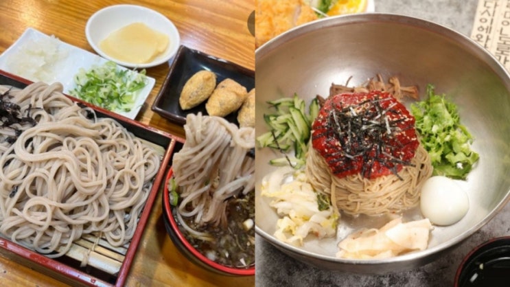  더위에는 메밀소바,50년 노포 맛집 4곳