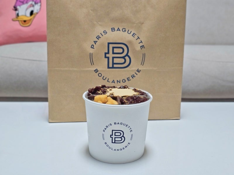파리바게트 팥빙수 가격 빙수 포장 리뷰