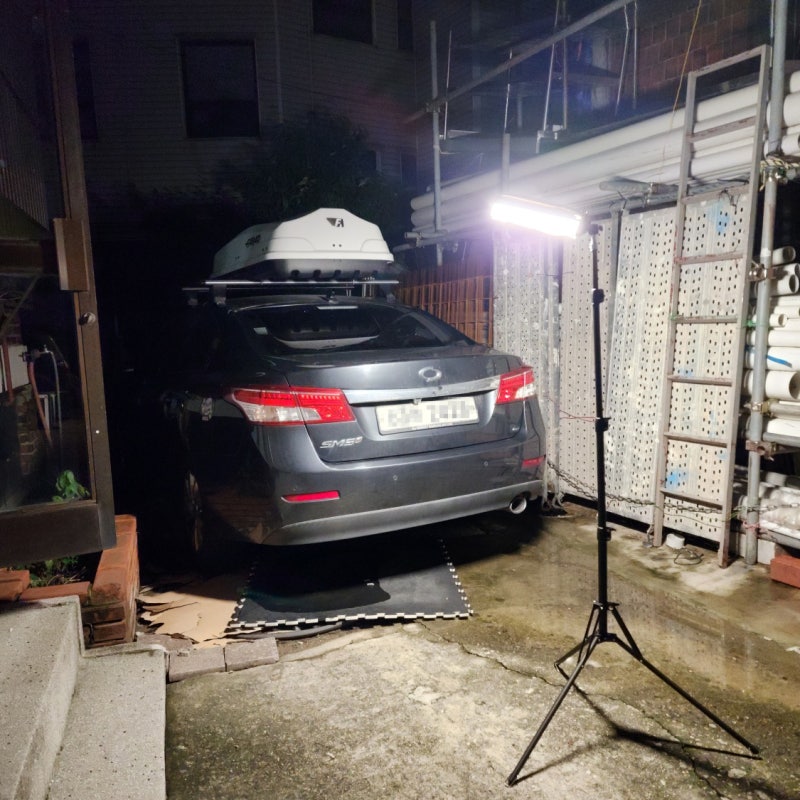 방구석 캠핑 첫번째 이야기 - 스노우라인 트리오LED랜턴 XL - 사이즈가 깡패 캠핑조명
