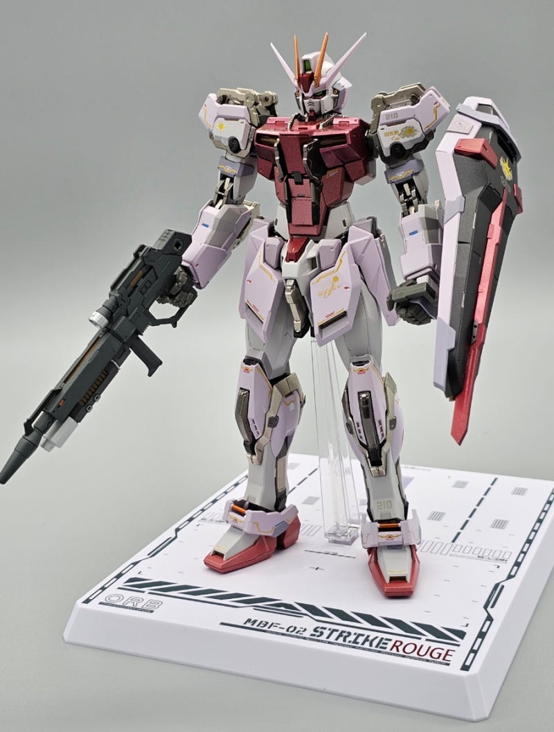 메탈빌드 스트라이크 루즈 그랜드 슬램 장비 첫번째 리뷰! (박스 개봉과 기본 무장 소개) : 네이버 블로그