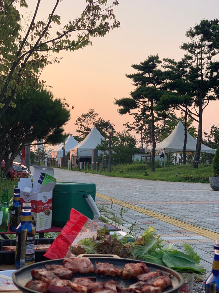 인천 글램핑 추천 [청라해변공원캠핑장], 바비큐부터 오토캠핑까지 가능한 서울 근교 캠핑장