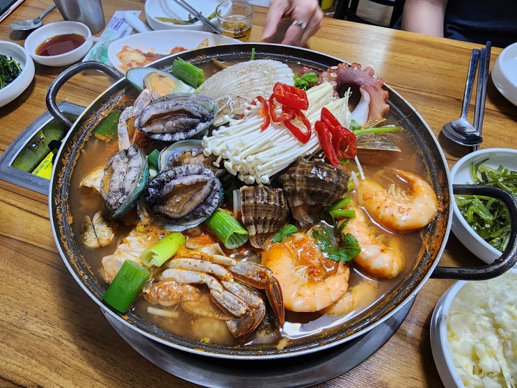  성수동 뚝섬해물탕, 뚝도시장 가성비 좋은 해물탕