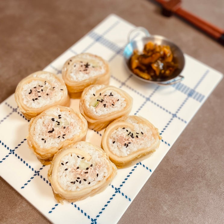 묵은지 김밥 만들기 참치 쌈밥 묵은지 김치말이