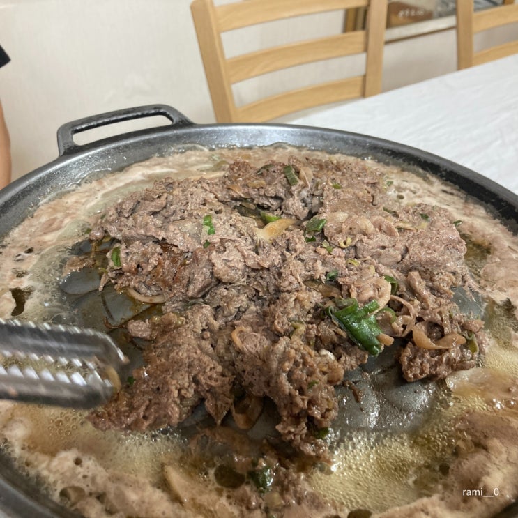 홍성 광천맛집 "미도식당":소불고기 후기