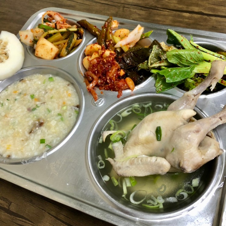  중복날 먹고 싶은 시원한 음식 맛집 회사식당 삼계탕 최고