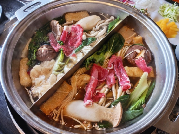  김포 마산동 맛집 구래동 점심 샤브샤브 소담촌