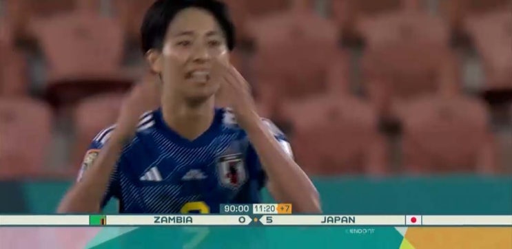  2023 FIFA 여자월드컵 C조 1차전 잠비아 vs 일본