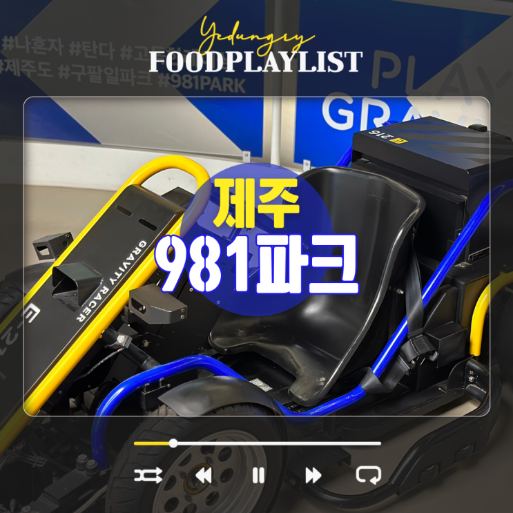  짜릿했던 제주 981파크 카트 레이싱