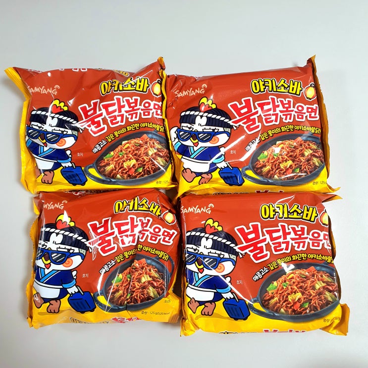  신상 불닭볶음면 야키소바