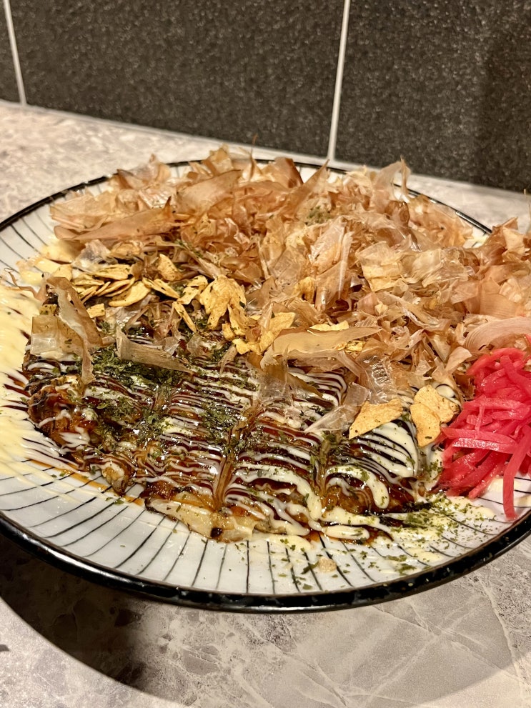  인천 서구청 술집 "데판야끼 심곡", 오코노미야끼가 맛있는 철판요리전문 이자카야