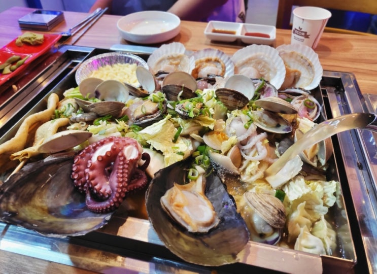  광주 남구 맛집 봉선동 조개찜 바다수퍼해물천하 조개구이