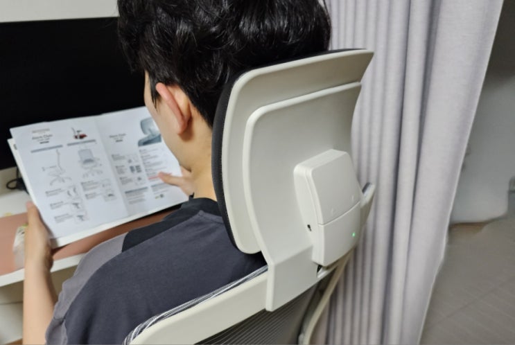  거북목 교정 사무의자 추천 레니프 알람체어