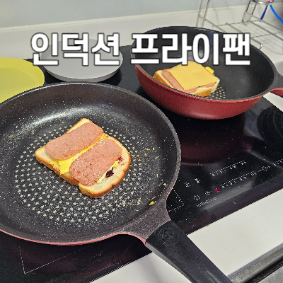 인덕션 프라이팬 키친아트 저가형 라피네 코팅 궁중팬 후라이펜 추천 (첫 세척)