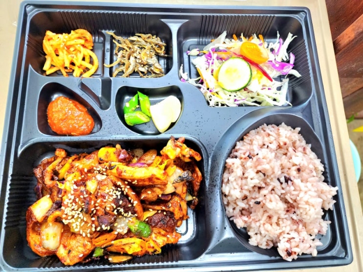 제육볶음도시락 제육볶음도시락