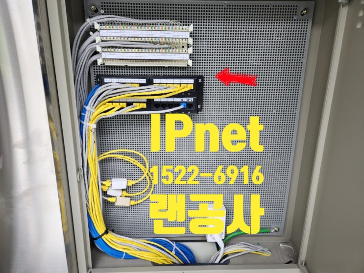  세종 랜공사 사람들이 불편해하는 랜 문제 해결하는 작업입니다