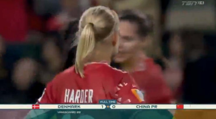  2023 FIFA 여자월드컵 D조 1차전 덴마크 vs 중국