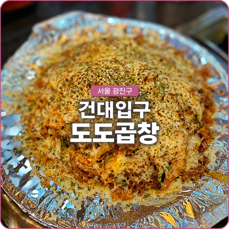  건대 내돈내산 맛집 야채곱창이 맛있는 도도곱창