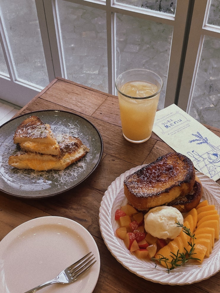  서면 써브즈 프렌치토스트가 맛있는 전포 브런치 카페