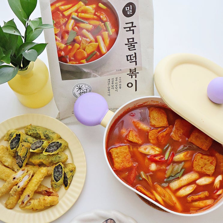  비오는 주말 우리집 소울푸드 국물떡볶이와 튀김