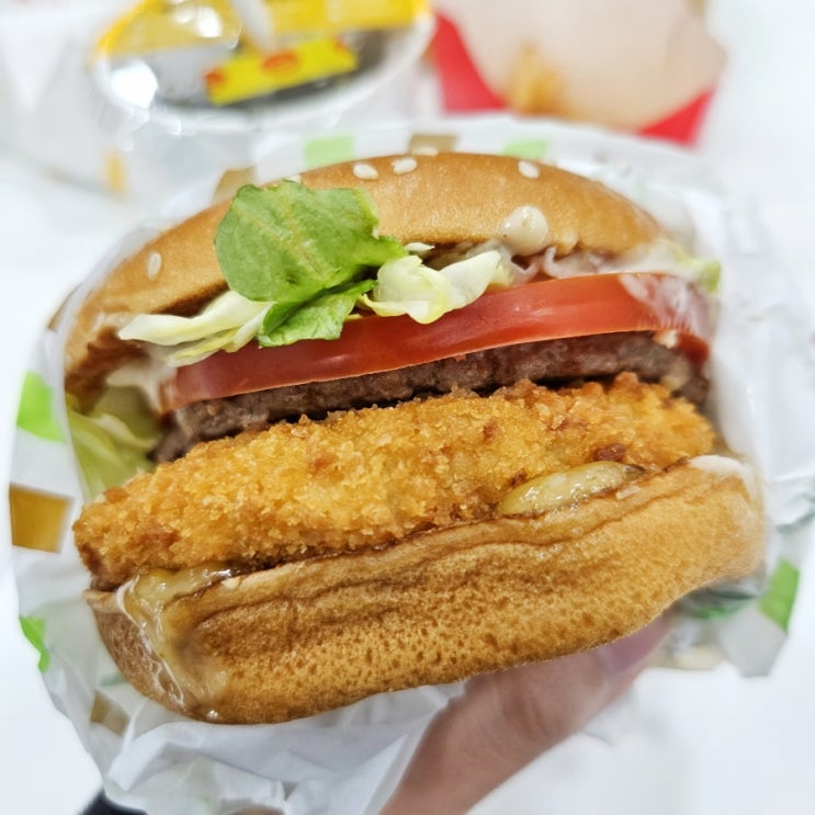 맥도날드 진도 대파크림 크로켓 버거 맛있어서 추천 맥도날드 진도 대파크림 크로켓 버거 맛있어서 추천