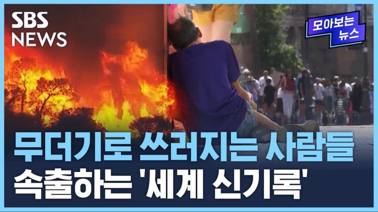 "한 번도 이런 적 없었다" 무더기로 쓰러지는 사람들