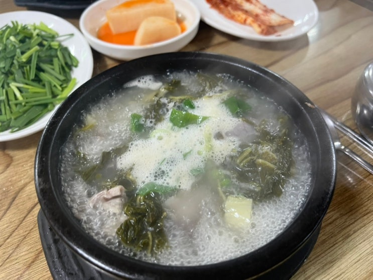 [대전] 둔산동 ‘설천순대국밥’ 뜨끈한 순대국밥 한그릇-!