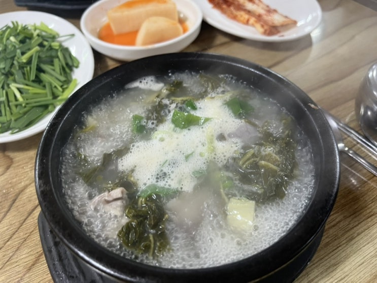 [대전] 둔산동 ‘설천순대국밥’ 뜨끈한 순대국밥 한그릇-!