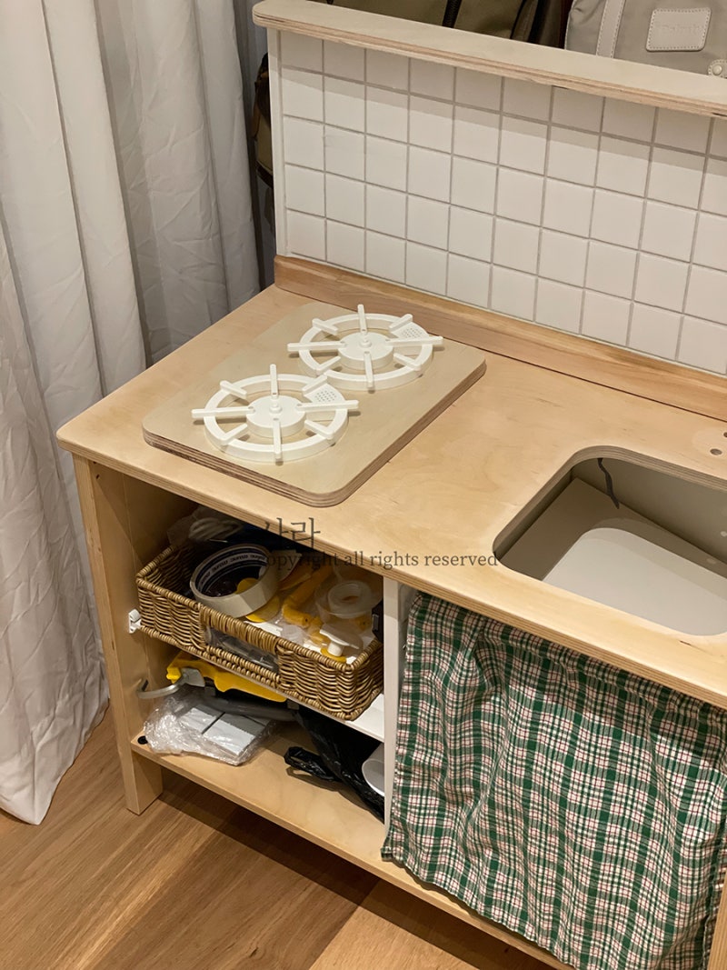 주방놀이 리폼 후기 / 이케아 둑티크, 원목주방놀이. : 네이버 블로그, image size:800x1067