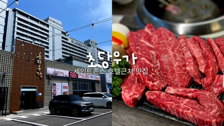  초당우가] 세인트존스호텔 근처 식당 추천 내돈내산 (ft.애견동반 가능)