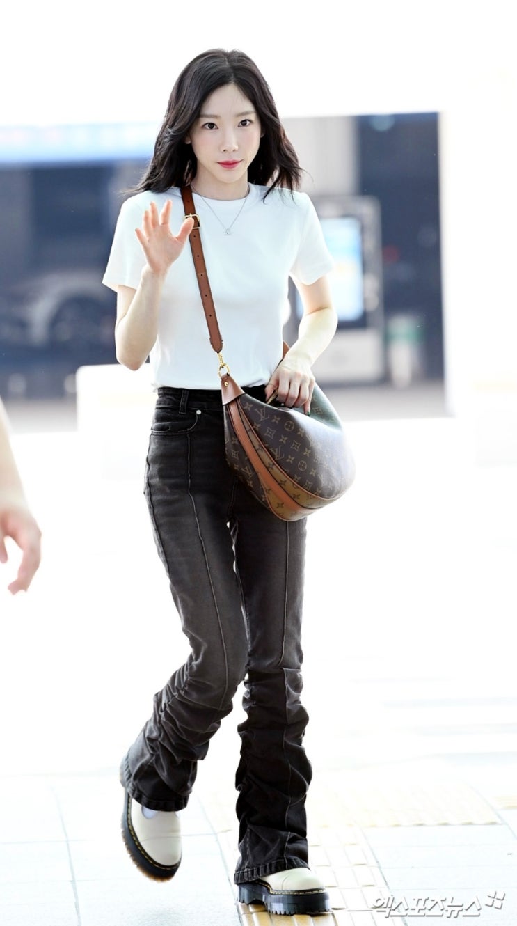  소녀시대 태연 공항패션 속 명품백, 루이비통 루프 호보백 정보