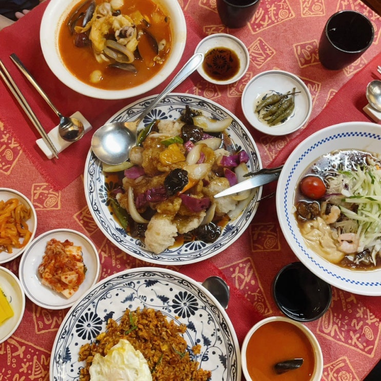 방배동 중국집 다리원에서 중국음식 먹방 후기