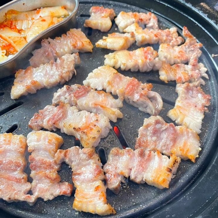 [광주] 광주최초 꽃삼겹살 전문 고기가 진짜 맛있는 쌍촌동 최가박당