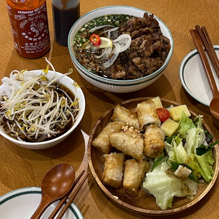  경주 황리단길 태국음식점, 쌀국수 짜조 맛집 '촘촘' (내돈내산)