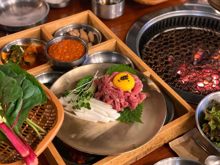 맛집] 돼지갈비가 맛있었던 진관동 고기집 : <b>은평</b> <b>참나무본가</b>