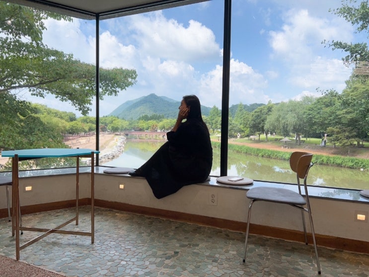  전주 근교 임실 사선대 호수뷰 대형 루프탑 베이커리 카페 포레드노드(할인팁,주차)