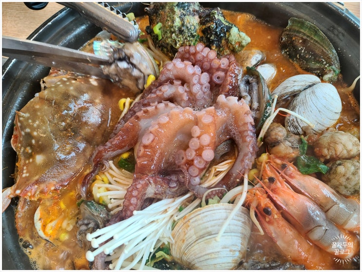 제주공항 아침식사 연북로해물탕 싱싱한 해물로 더 맛있던 제주 맛집