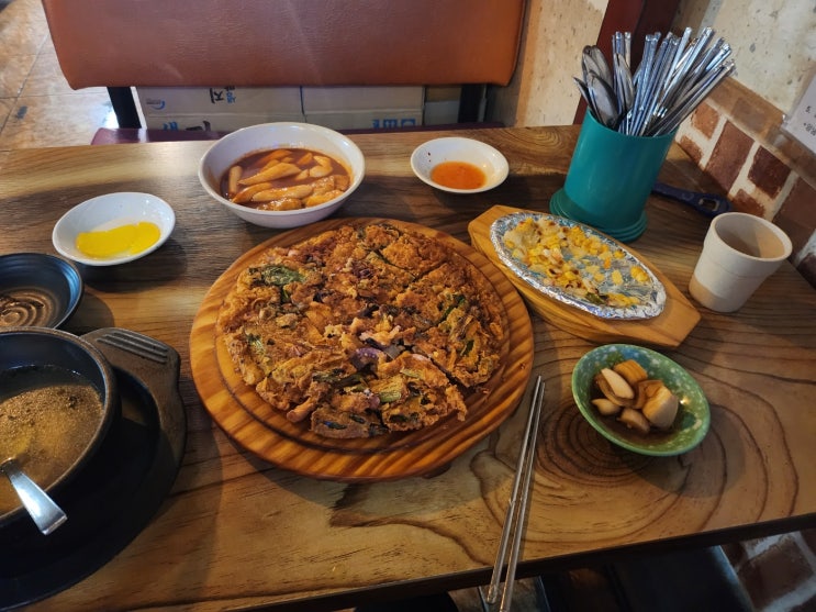  회기역파전, 노천파전 리얼 생생함