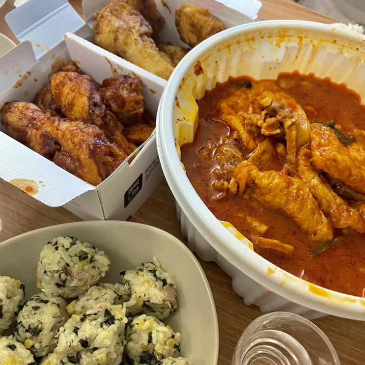 중복,말복 삼계탕 / 구미 동대문 엽기떡볶이 마라엽떡 오리지널