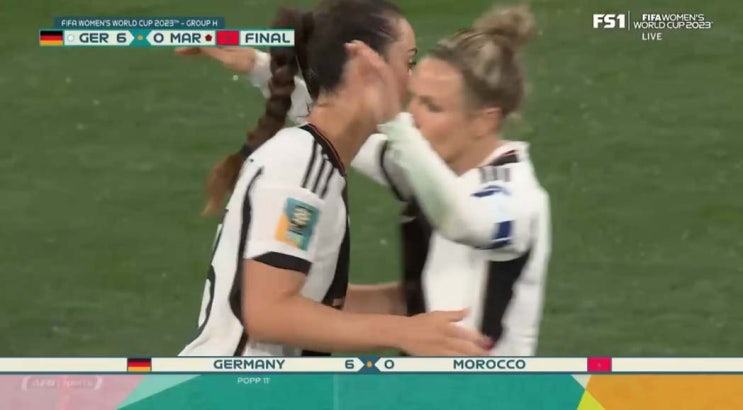  2023 FIFA 여자월드컵 H조 1차전 독일 vs 모로코