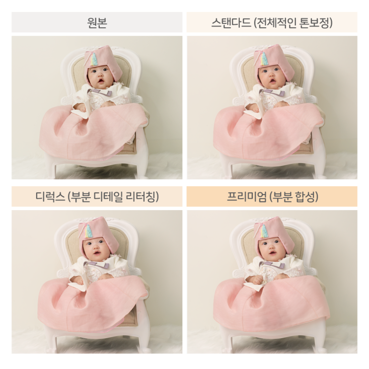  [신규상품 Open] 셀프촬영 사진 - 보정/리터칭 서비스