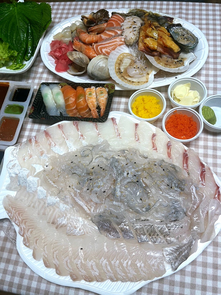  인천 논현동 횟집 서천수산 바가지 없는 소래포구맛집 회 포장