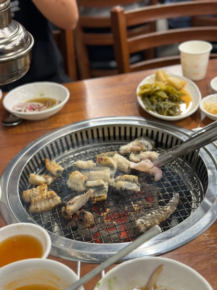  부산 사하구맛집 바다장어전문점 ㅣ 통영장어숯불구이 괴정점 @saha_eel